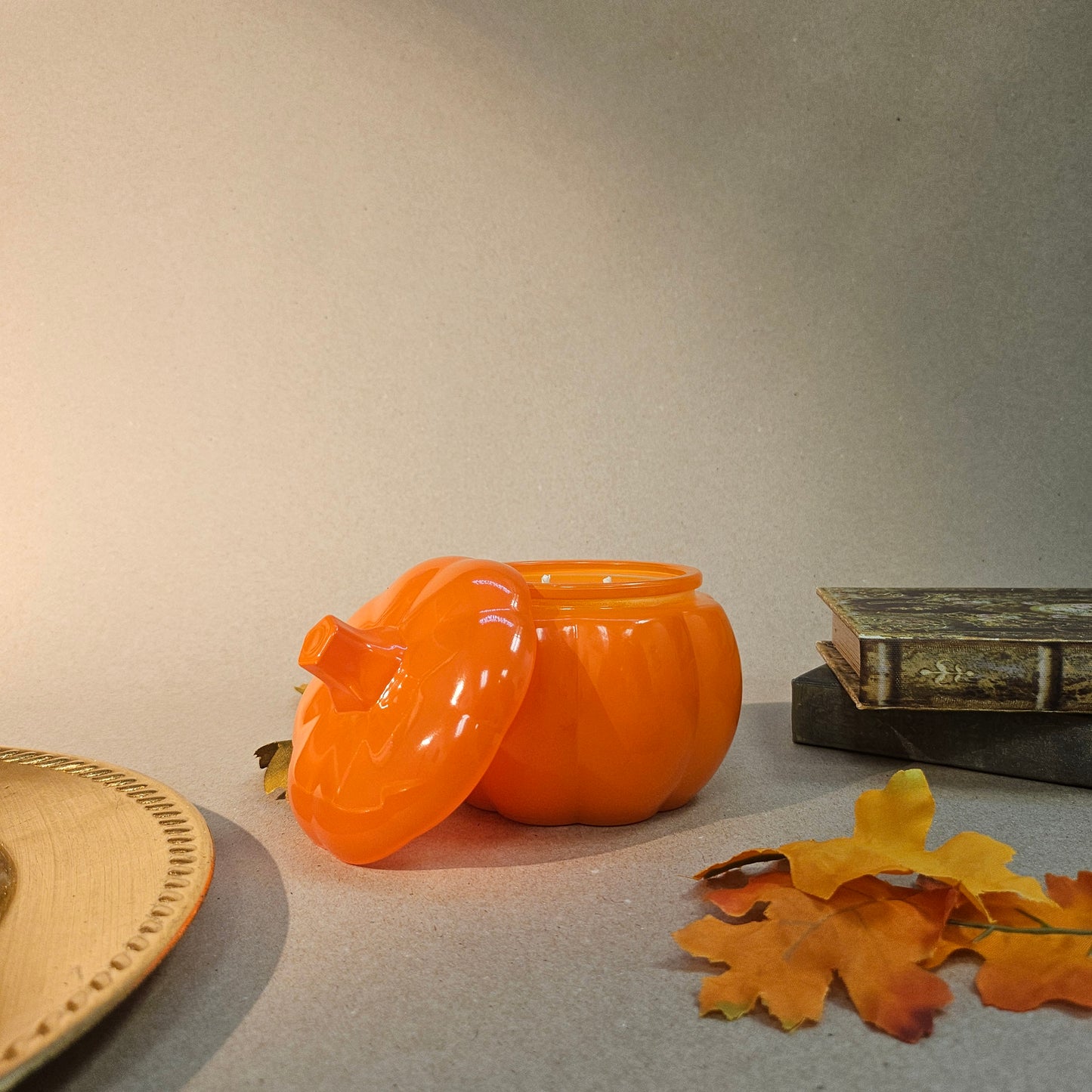 Pumpkin Jar Candle Making