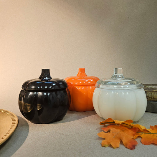 Pumpkin Jar Candle Making