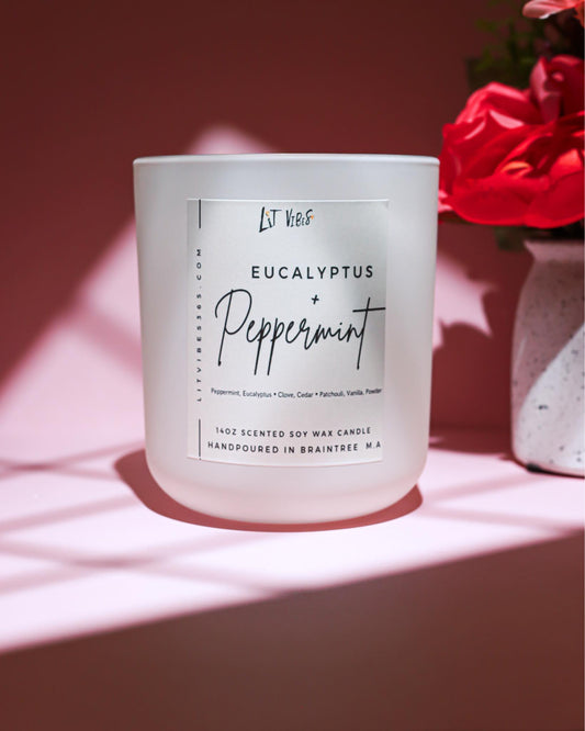 Eucalyptus & Peppermint 14oz Candle