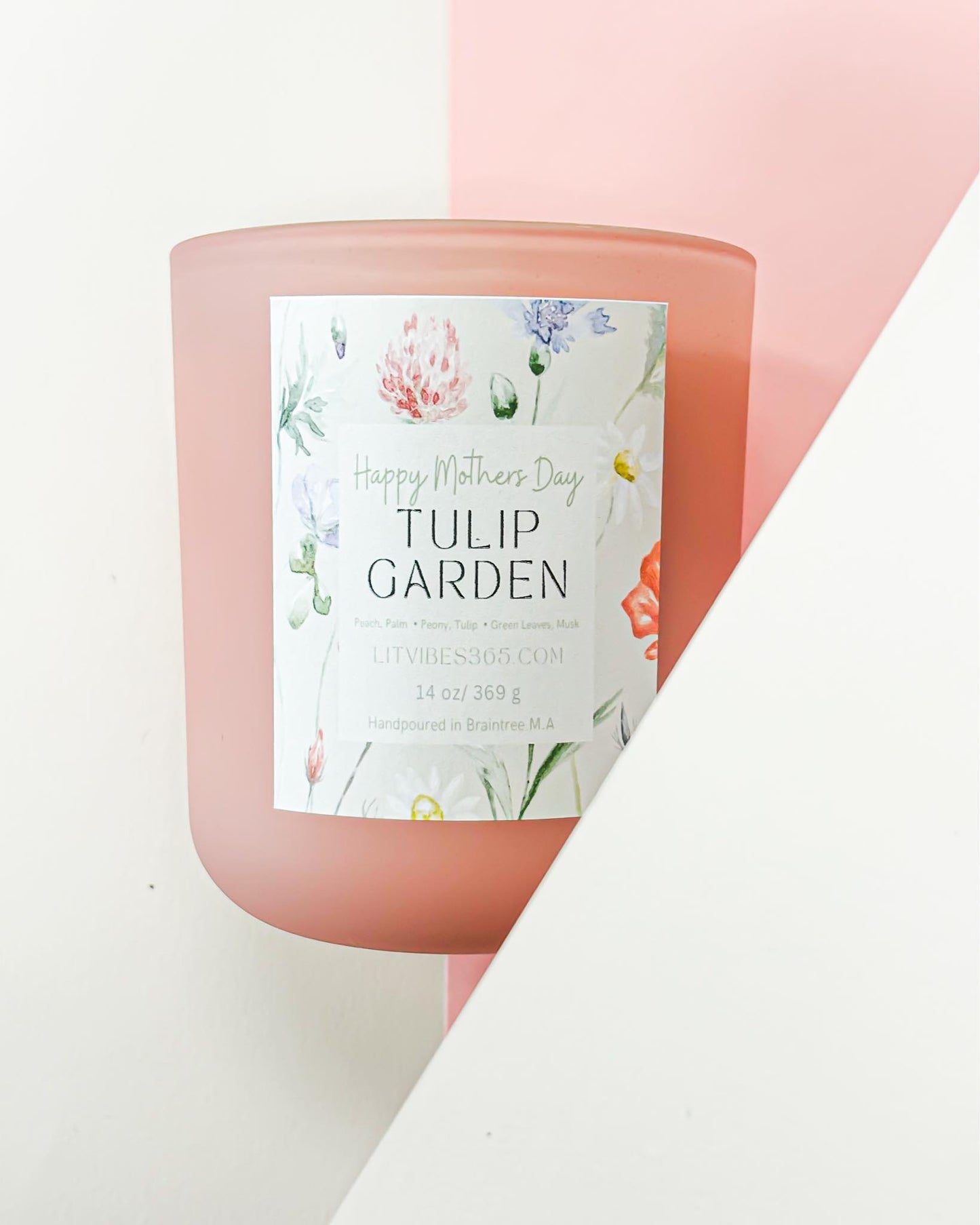 Tulip Garden 14oz Candle