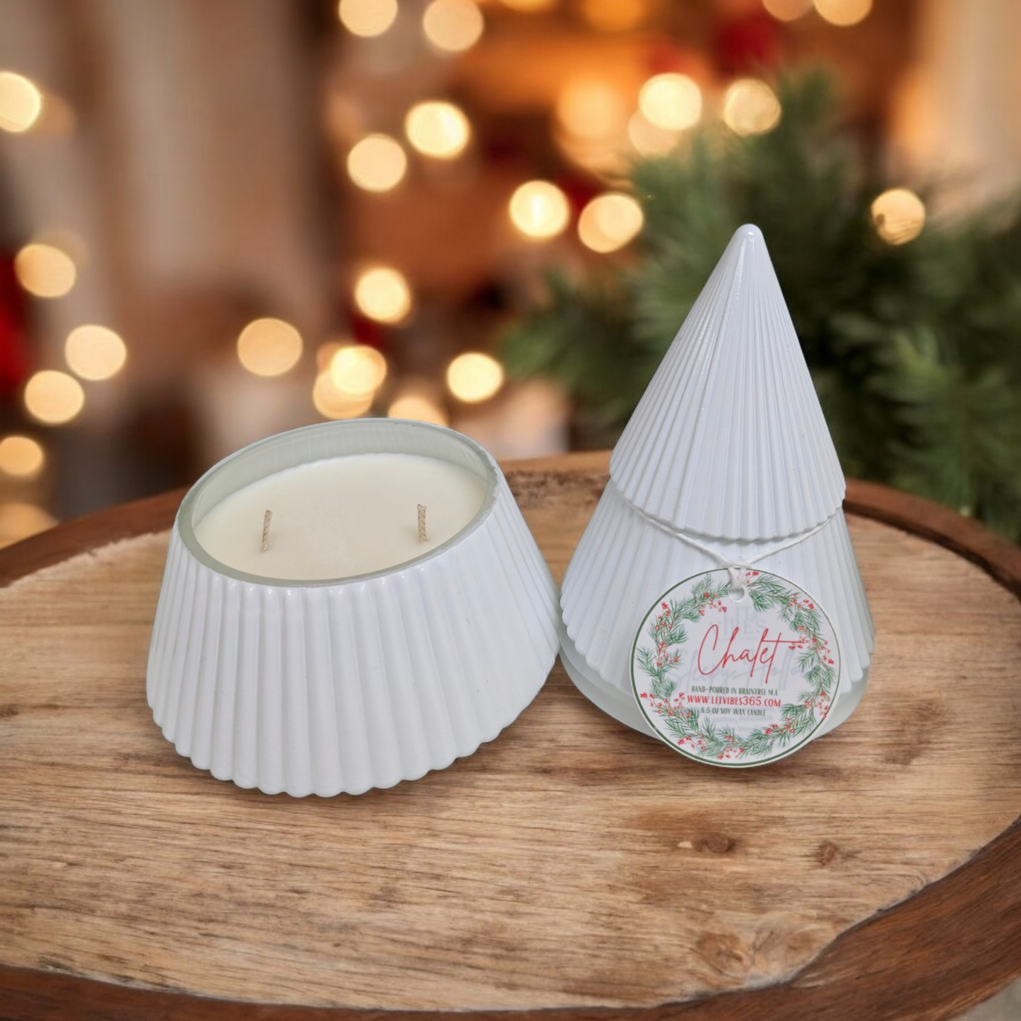 Chalet (White Tree Candle)